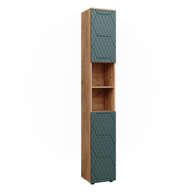 Vicco Linnenkast Irma, Antraciet, 37.2 x 192 cm Vicco Linnenkast Irma, Antraciet, 37.2 x 192 cm