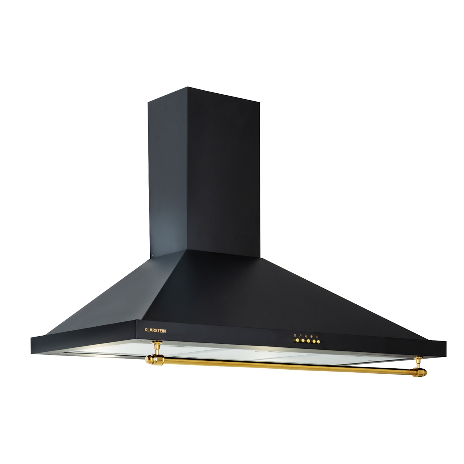 Klarstein Montblanc 90 Campana Extractora 599 M³/H 165W 2X1,5W Led Barra Negro , Leroy Merlin