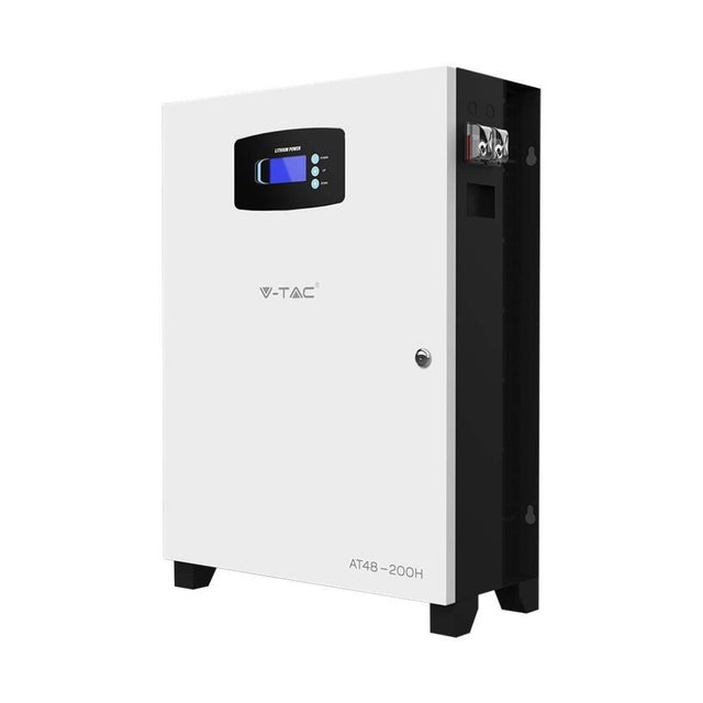 V-TAC batteria litio LFP accumulo impianto fotovoltaico 10.24Kwh 51.2V BMS integrato 200Ah CEI-021 sku 11447