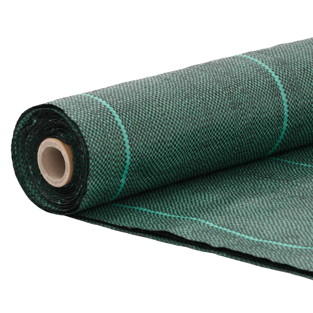 Membrane anti-mauvaises herbes 2x50 m PP, durable UV, facile à installer, pour jardin et allées, vert – ComfortXL Outdoor Living - 9