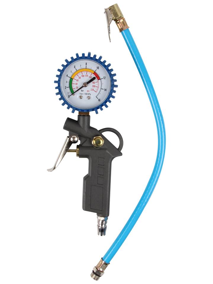 Kit Démonte-pneu Manuel Auto + 60 Mèches + 1 Manomètre + 2 Protections Jante