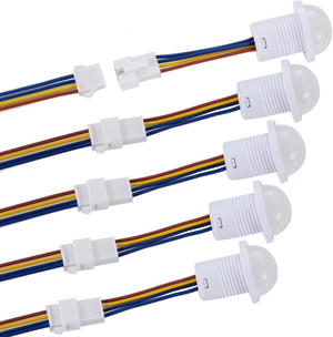 Détecteur De Mouvement 360° 230V - CR-211 Mini, Blanc, Pour économies D'énergie