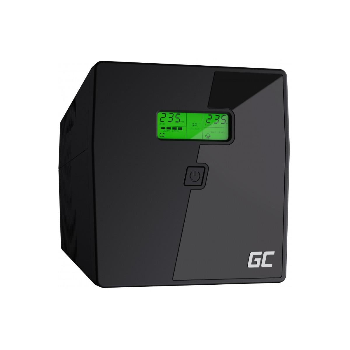 Green Cell Ups08 Sistema De Alimentación Ininterrumpida (Ups) Línea Interactiva 1,999 Kva 700 W 4 Salidas Ac Negro , Leroy Merlin