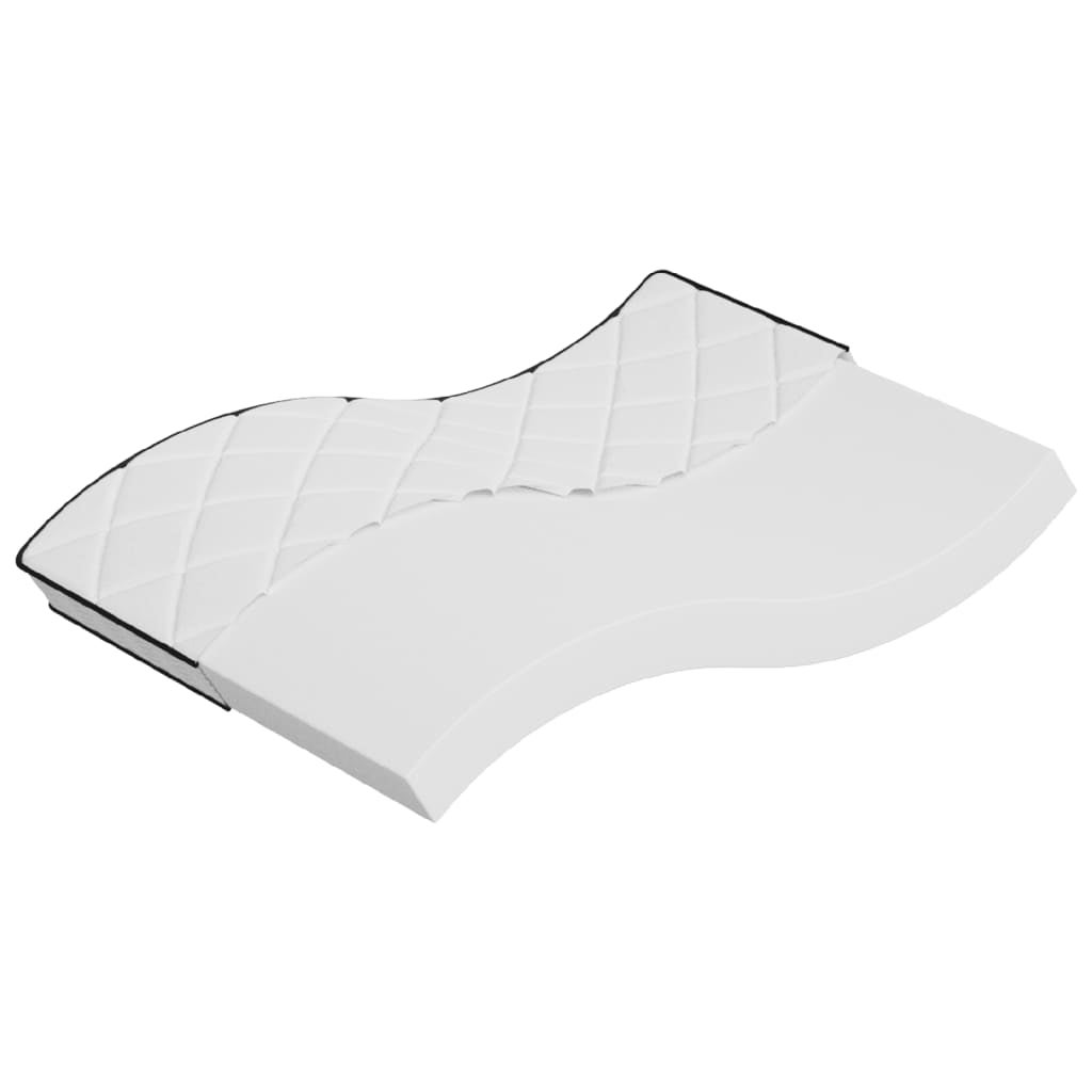 Matelas en mousse | Matelas de lit moyennement doux 140x190 cm CFW66929 - 2