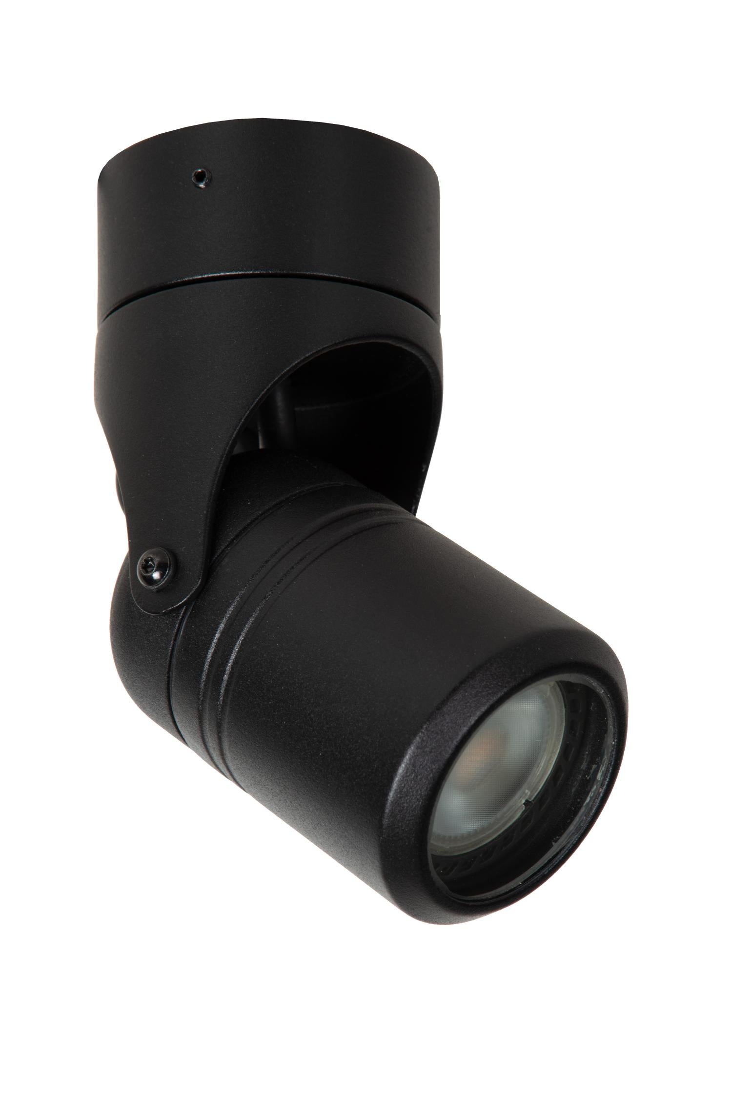 Lampa sufitowa zewnętrzna NIORT czarna 1xGU10x6W wym:15,9x6,7x11,7cm IP44 Lucide - 3