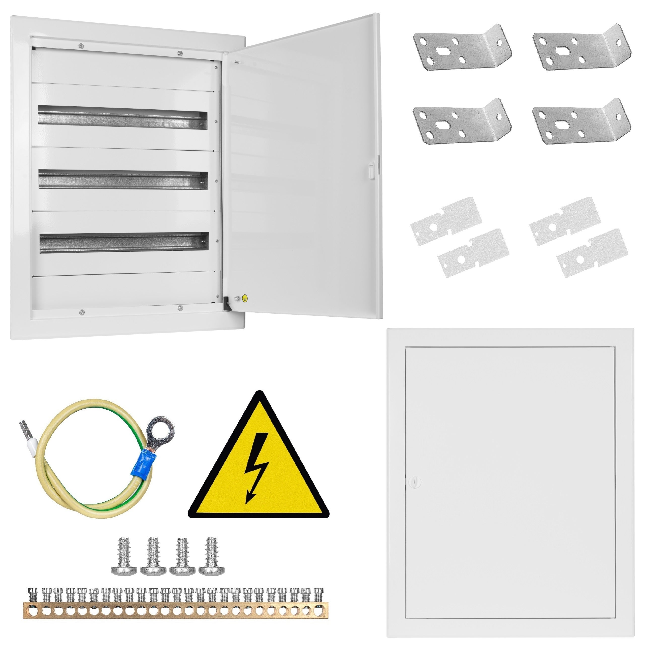 Rozdzielnica Podtynkowa Skrzynka Elektryczna Obudowa 3x24 Mod 665x523x130mm