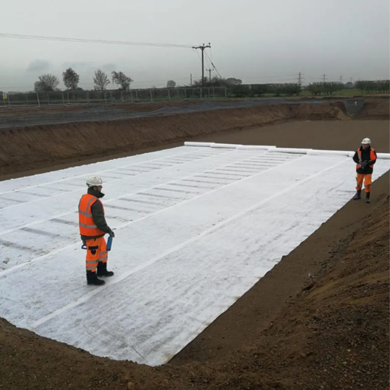 Telo ANTIRADICE tessuto non tessuto (TNT) geotessuto grammi 200/m2 drenante - m 2x10 = 20 m2 - 4