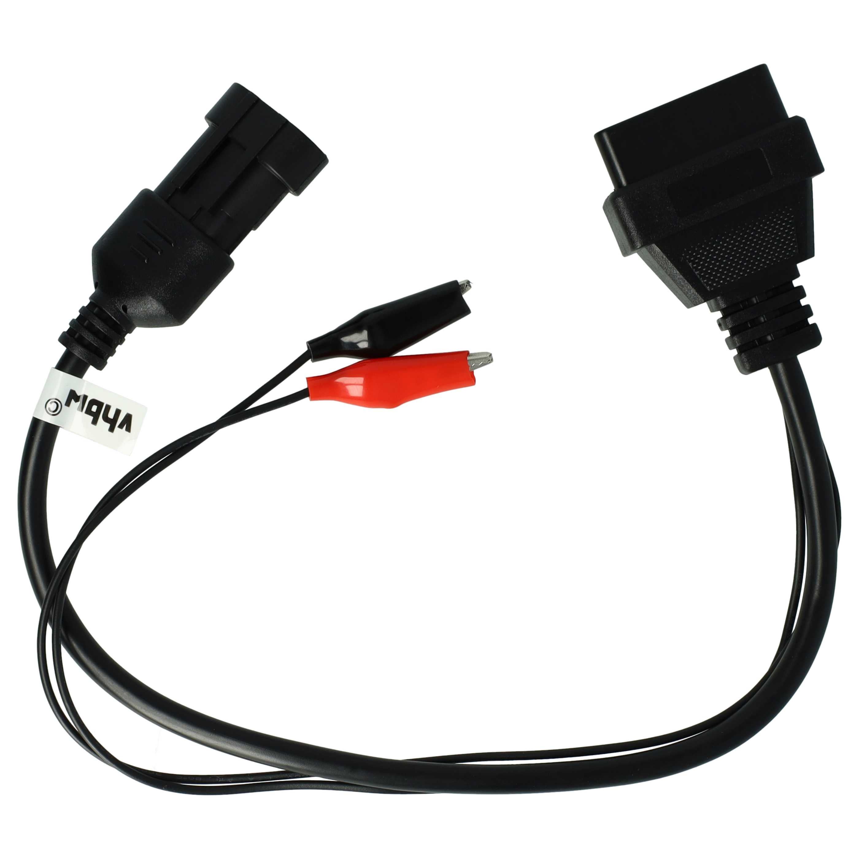 vhbw Adaptateur autoradio ISO compatible avec BMW Série 3 Compact 03/1994 - 10/2000, E30 1985 - 1992, E36 12/1990 - 03/1998 modèle de voiture