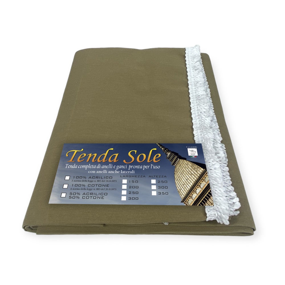 TENDA SOLE DA esterno GIARDINO balcone AVANA Unito in Acrilico