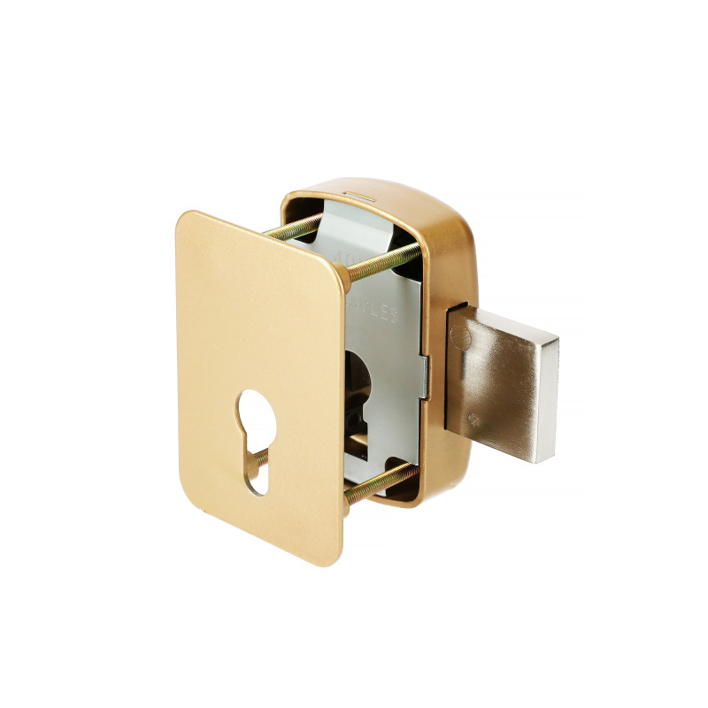 Verrou à profil européen 958E marron HERACLES C5 95800EM - 3