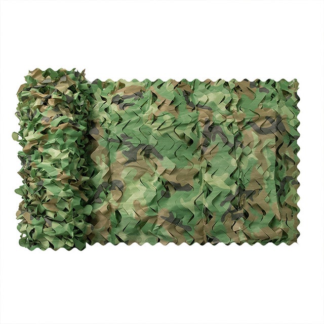 Filet de camouflage, filet de camouflage, filet caché, pour la chasse, le camping, le tir, le parasol, la décoration de clôture de jardin, 1.5 m x 2 m