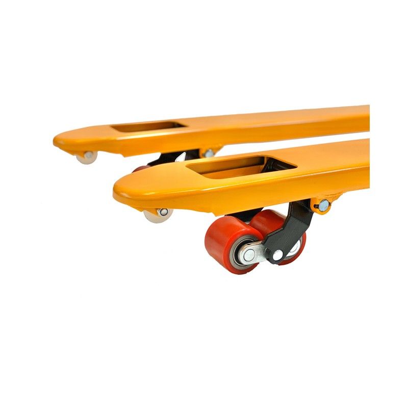 Porta-paletes manual TYMBIA 2500kg, 1150x540mm, rodas em poliuretano - 4