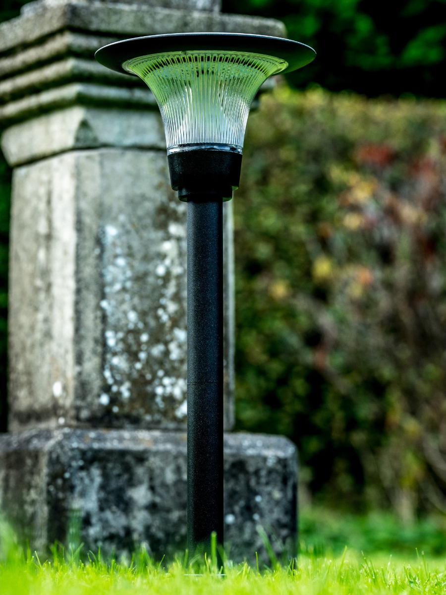 Smart lampe solaire Iplux® Florence sur pied 62cm - Haute qualité - Durée de combustion 15 heures - 3