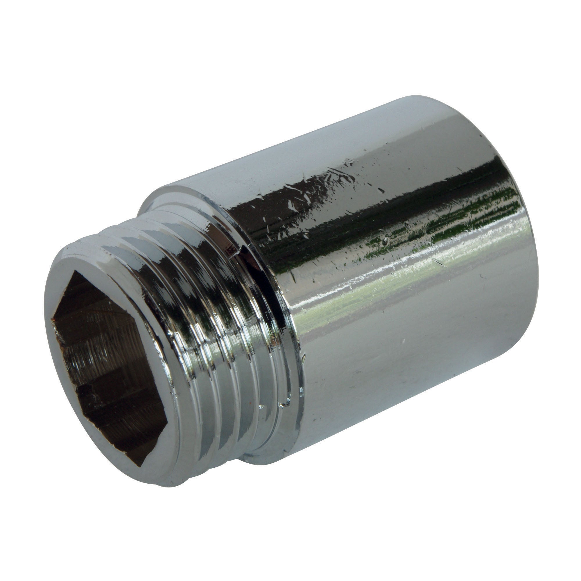 SOMATHERM FOR YOU - Collare Singolo Acciaio Nichelato Ø40 Mm (x5) - Fascetta Fissaggio Tubi Per Idraulica Fai Da Te