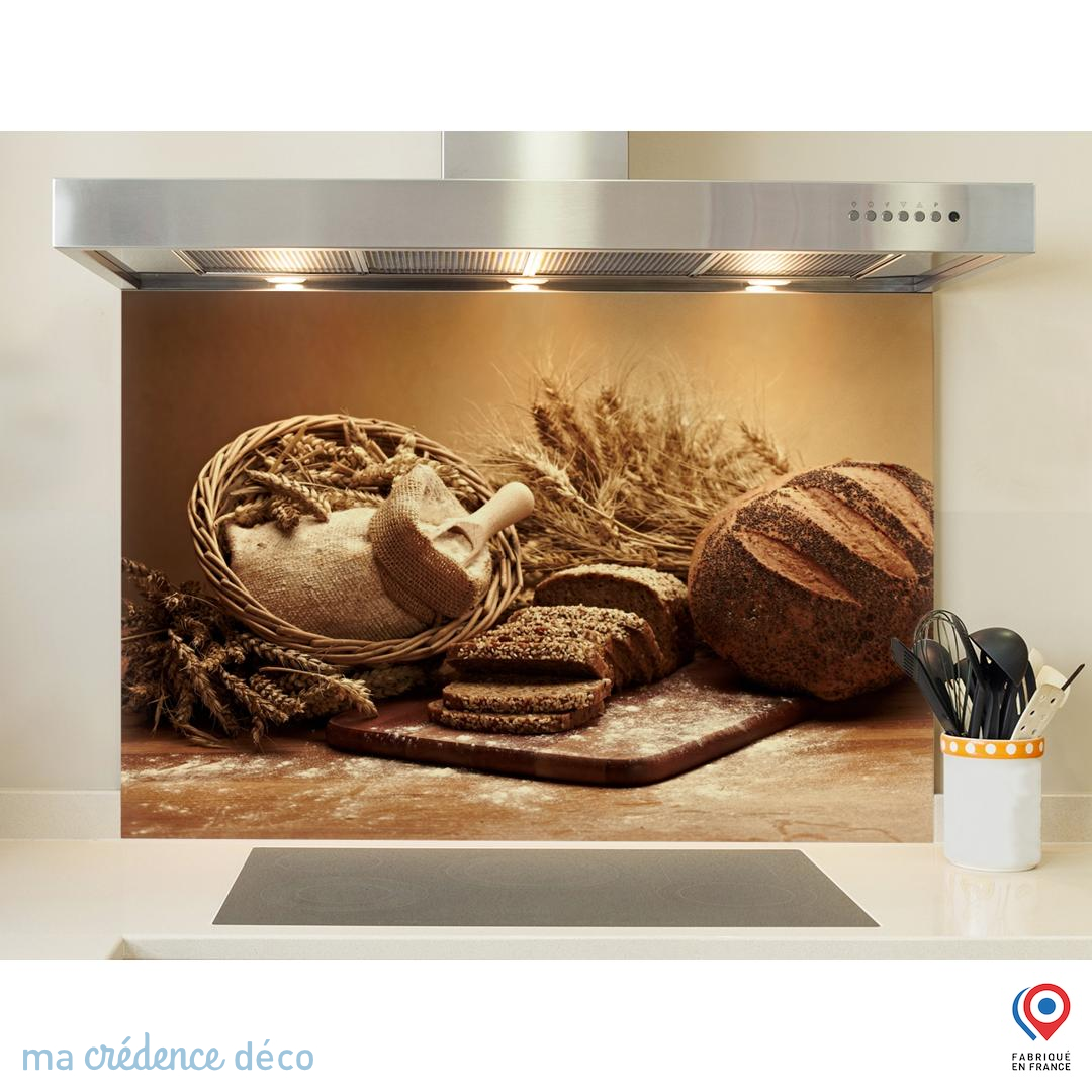 Crédence Cuisine En Verre Trempé Transparent 80x40 Cm - Protection Anti-éclaboussures Et Décoration Murale Facile à Nettoyer