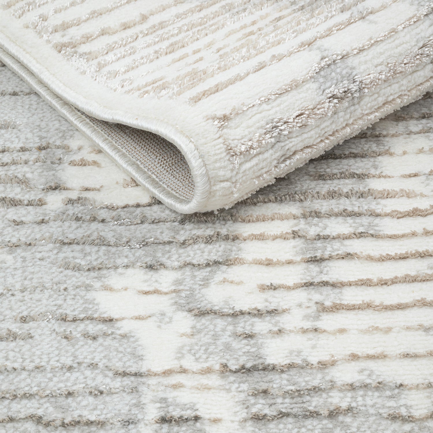 Dywan nowoczesny Milo 60x100 cm przecierka beżowy - 6