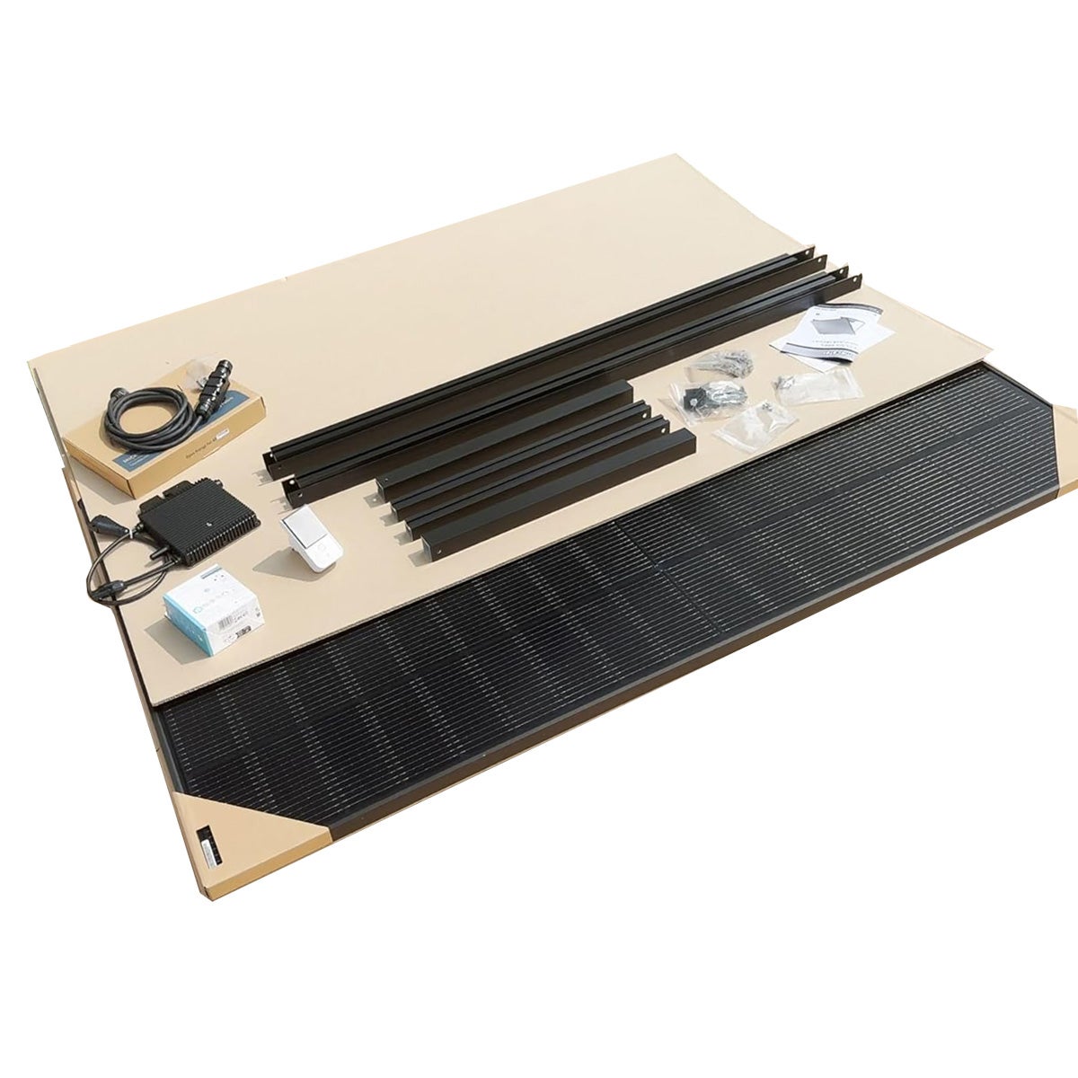 Mecafer Kit 1 panneau solaire bifacial 500 W plug and play - 428150 - 5