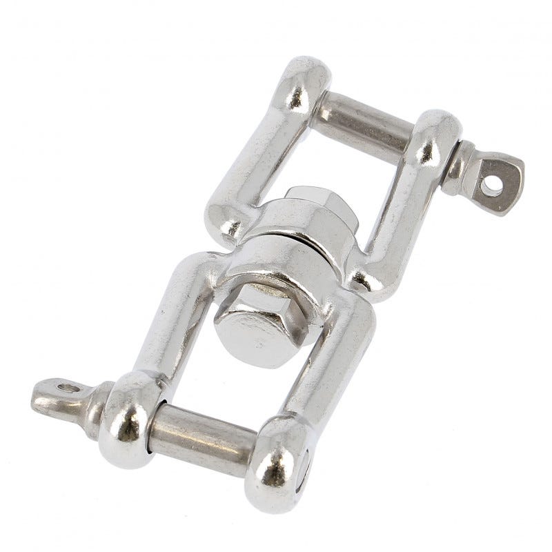 Emérillon à anneaux Inox A4 Diamètre 5-1 pièce | Leroy Merlin Emérillon à anneaux Inox A4 Diamètre 5-1 pièce | Leroy Merlin
