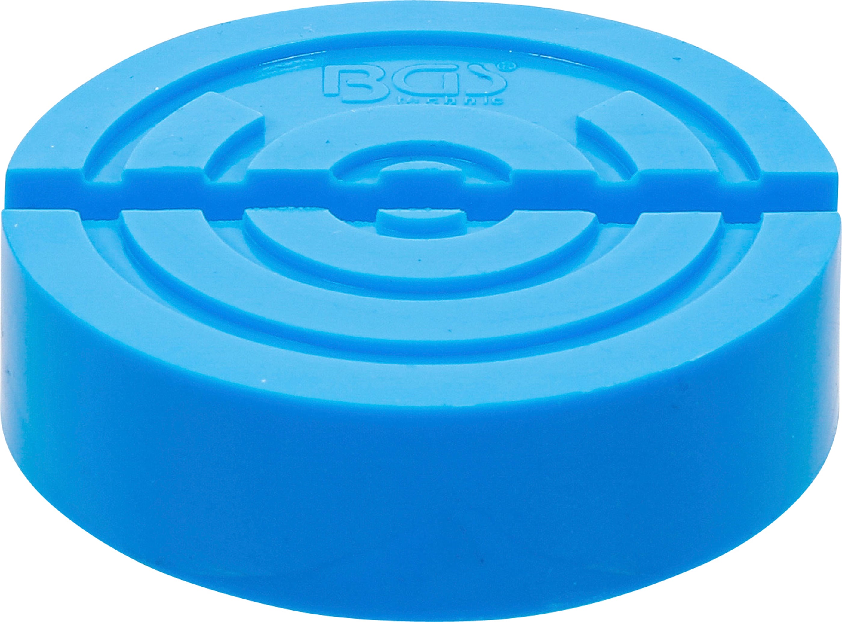 Coussin En Caoutchouc Pour Cric 125x26mm - Antidérapant, Protection Châssis, Compatible Plupart Crics