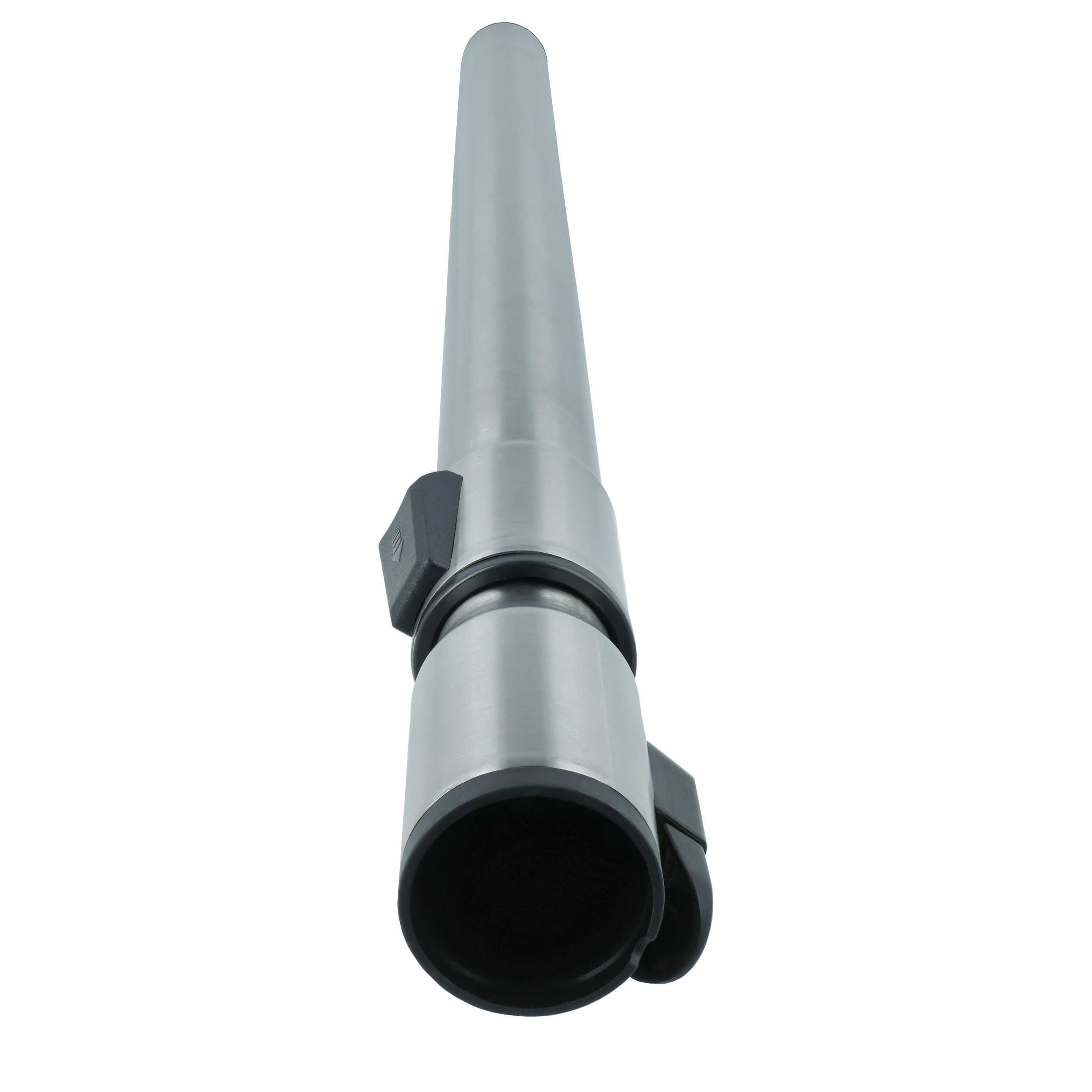 vhbw Tube d'aspirateur compatible avec Miele S360, S372, S 348 I, S370, S371, S348 I-2 aspirateur - raccord 35 mm, 60 - 100 cm, noir / argenté - 3