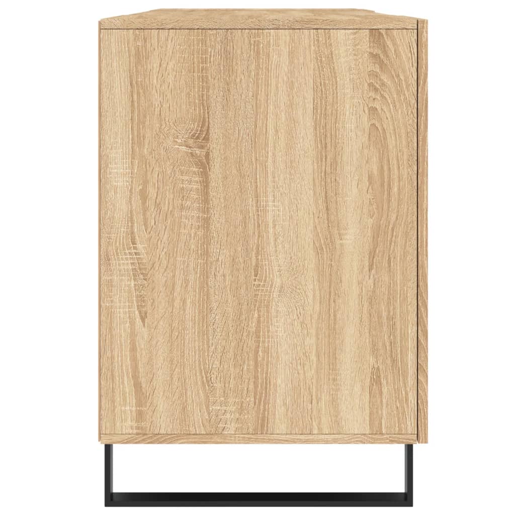 Bureau，Table de travail，Table d'étude chêne sonoma 140x50x75 cm bois d'ingénierie CWV19448 - 7