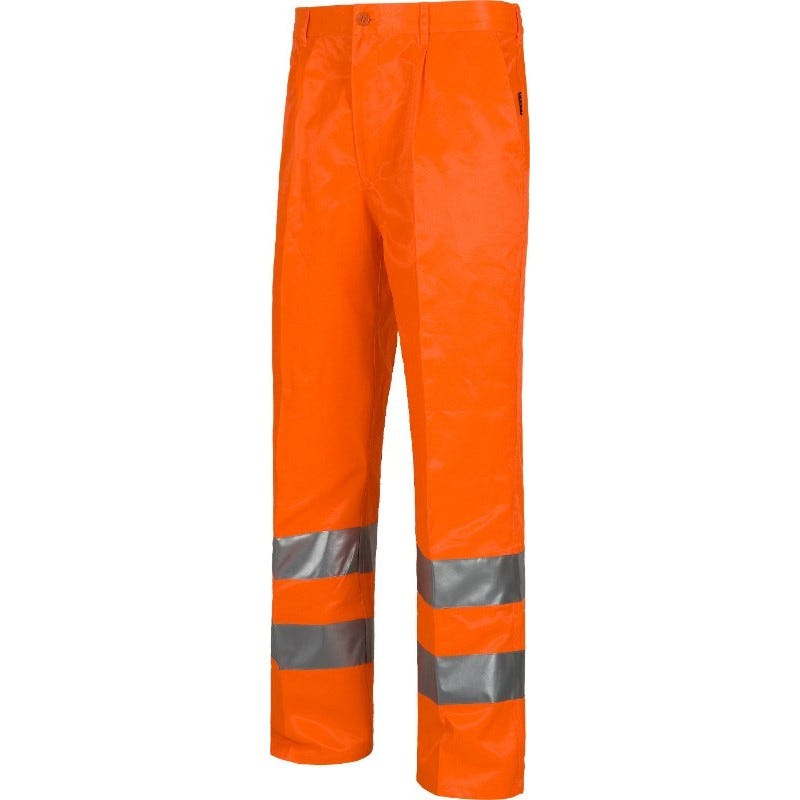 Pantalone Alta Visibilità EN471 con bande riflettenti e vita