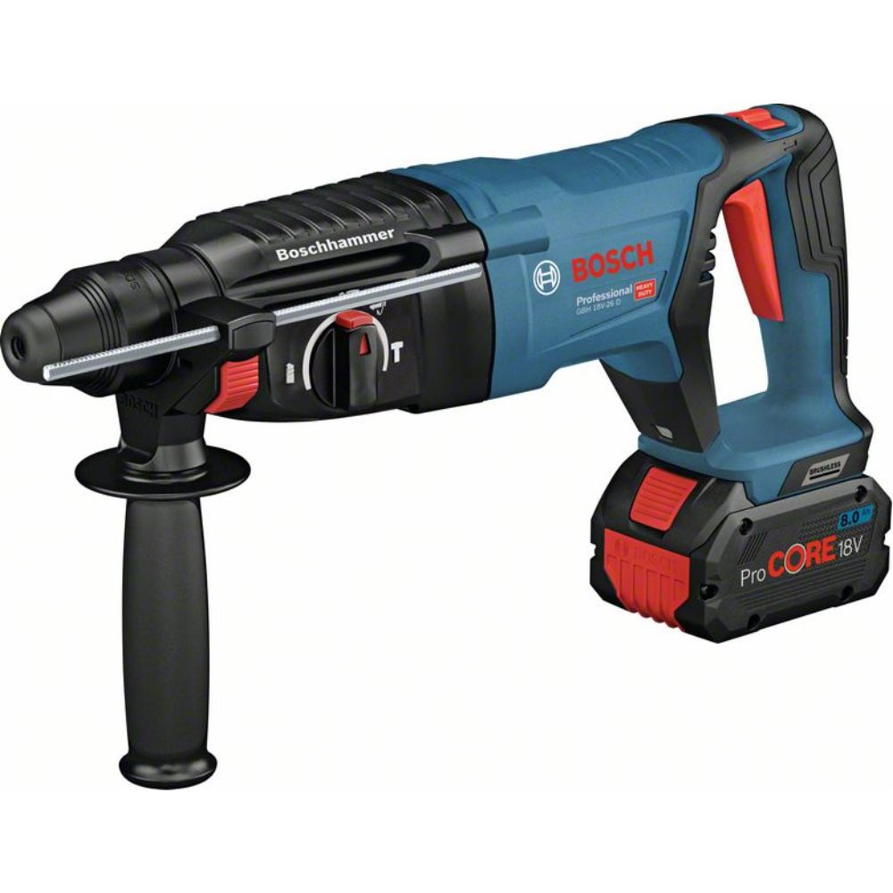 Wiertarka bezprzewodowa Bosch GBH 18V-26 D Profesjonalna 2,5 J 980 obr/min - 6