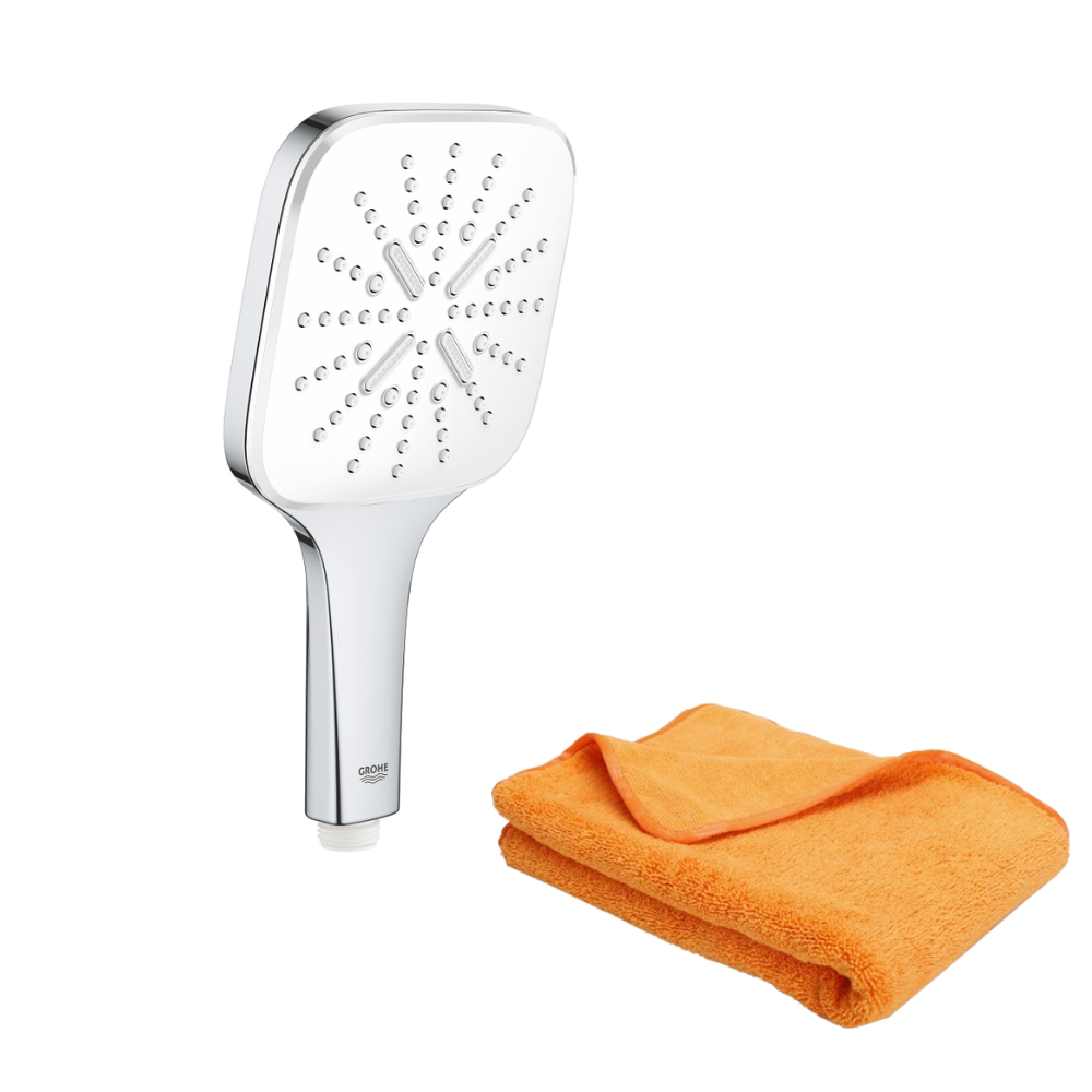 Grohe doucheset Vitalio SmartActive 130 Cube met 3 stralen