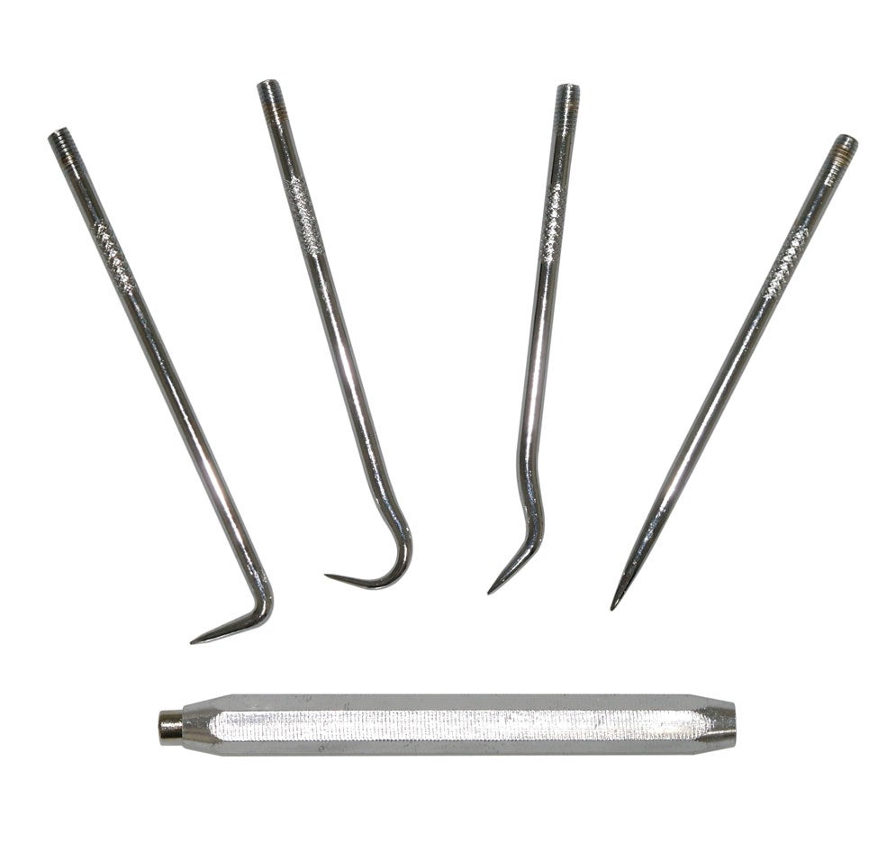 Jeu De 4 Crochets BGS Pour Joints Toriques - Outils De Précision Inox