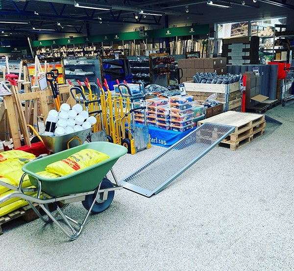 Rampe de chargement 1.00m - Largeur: 0.60m - Capacité de charge 200kg - 13063 - 4