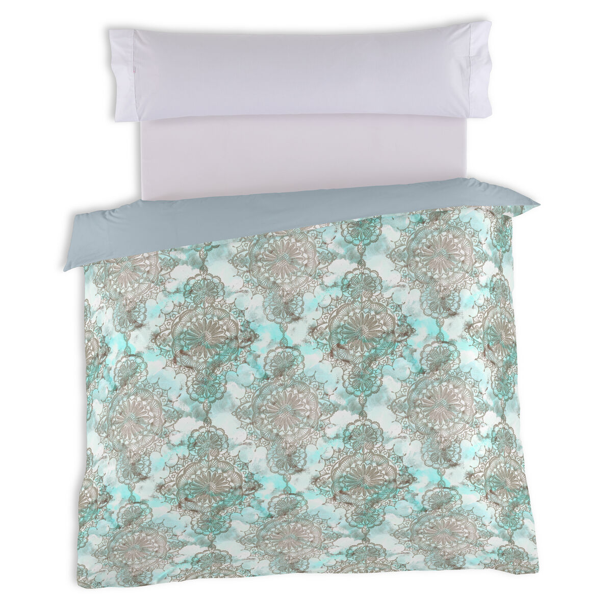 Funda nórdica alexandra house living norway multicolor 240 x 220 cm impresión digital