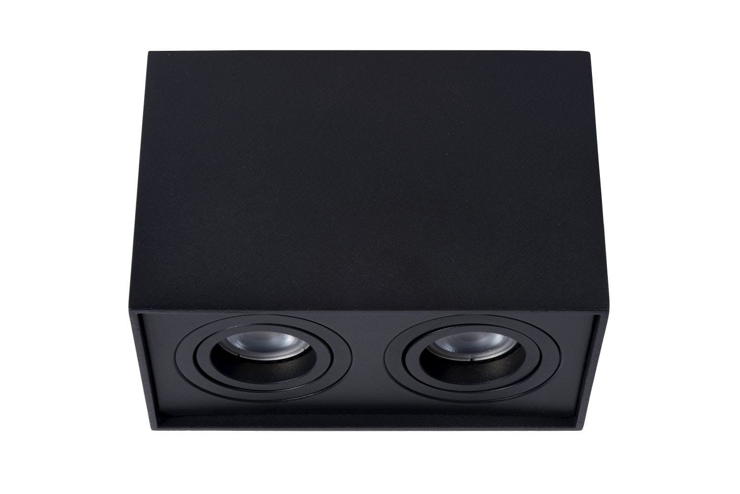 Spot plafond TUBE - Noir - 2xGU10 (MR16) - Lucide - 3