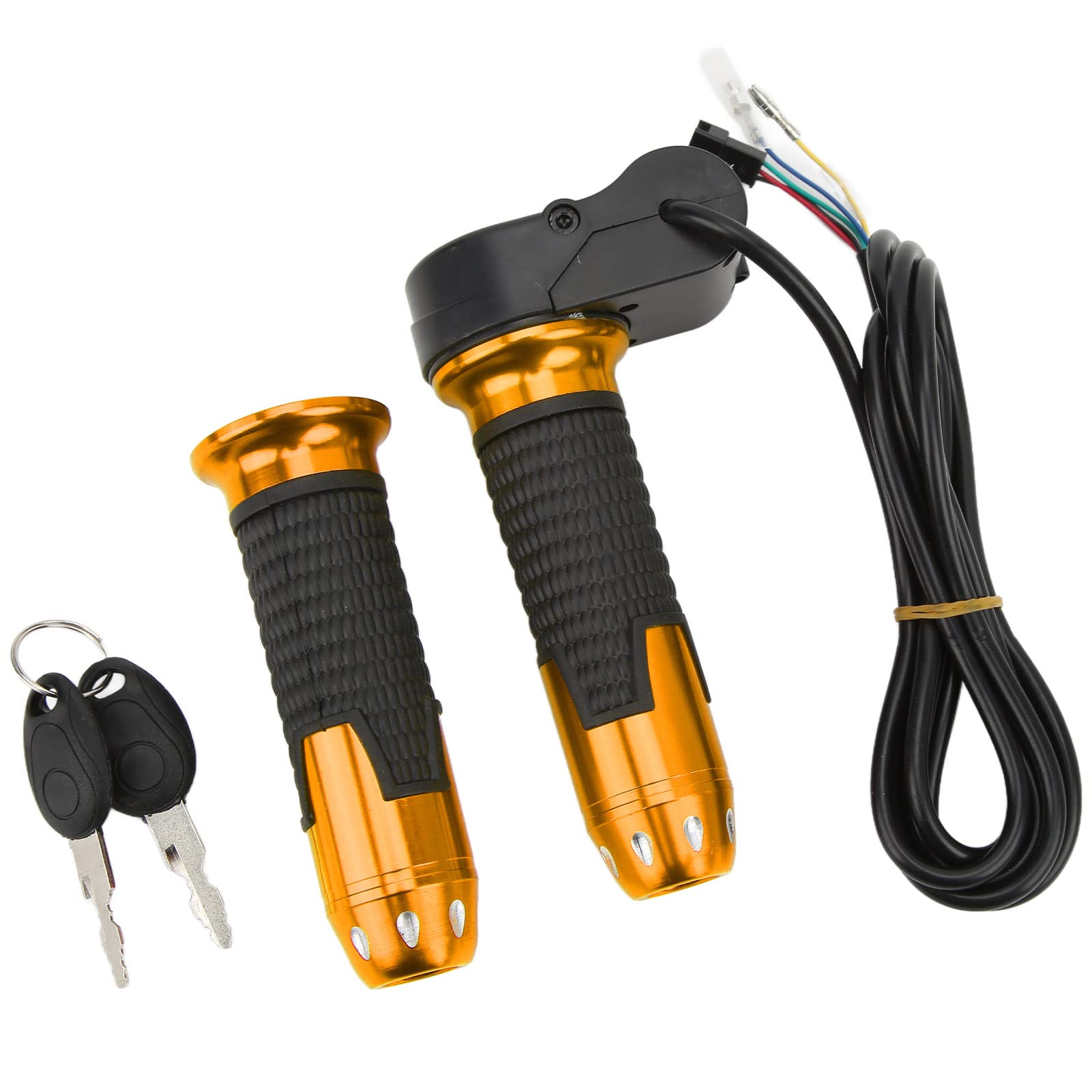 Accélérateur à demi-torsion 36V avec verrouillage à clé de l'indicateur