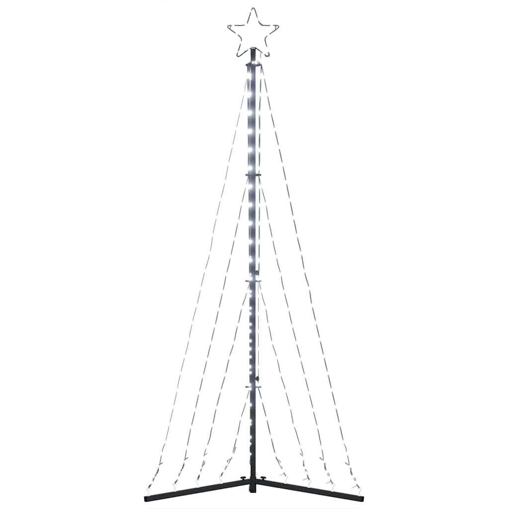 LED para árvore de Natal 339 LEDs brancos frios 182 cm - COMFORTXL - 6