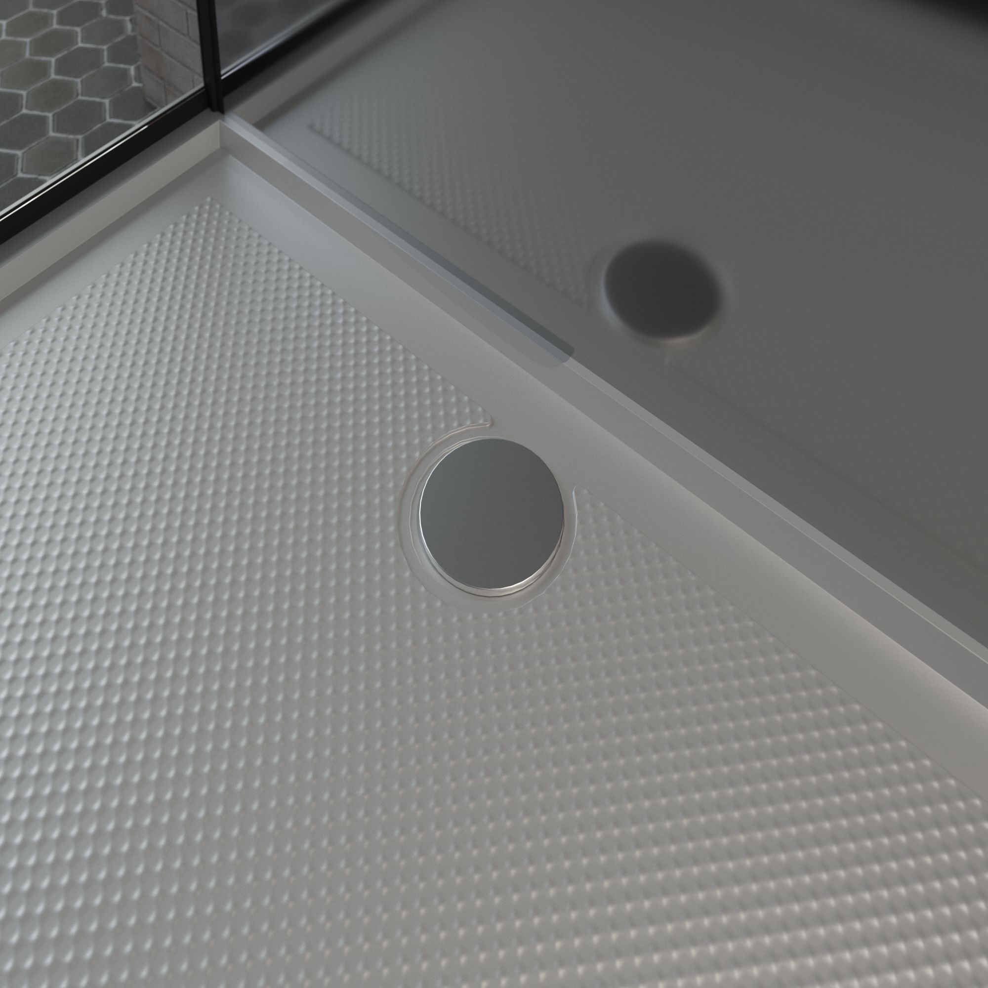 Schulte cabine de douche intégrale 85x115x215cm, montage réversible, verre 5mm, cabine de douche complète, hydromassante, porte coulissante, noir,Bali - 7