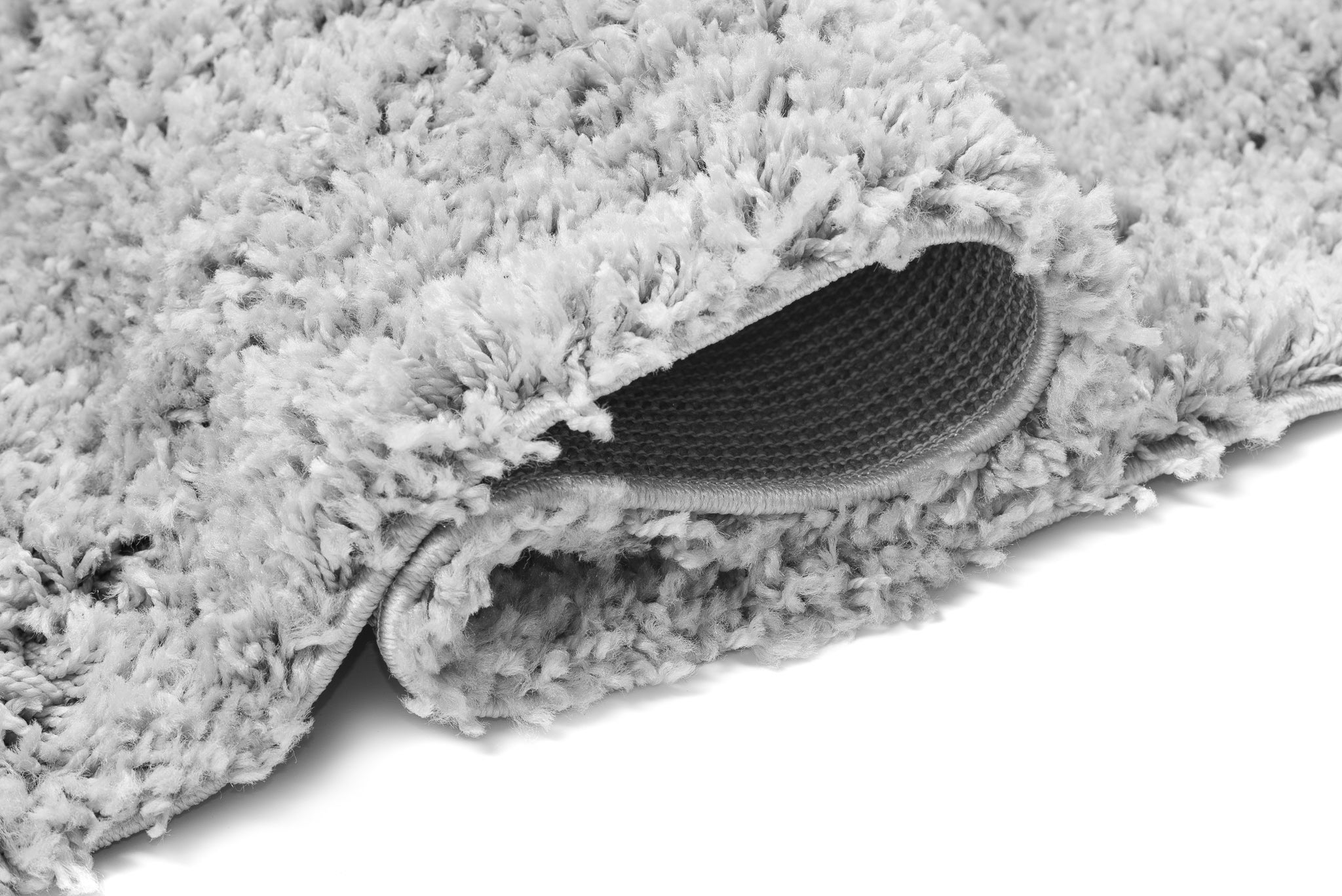 Tapiso Essence Tapis Shaggy Poil Long Moderne Gris Clair Uni Salon Chambre Ado Enfant Moelleux Super Doux OEKO-TEX 160 x 220 cm - 4