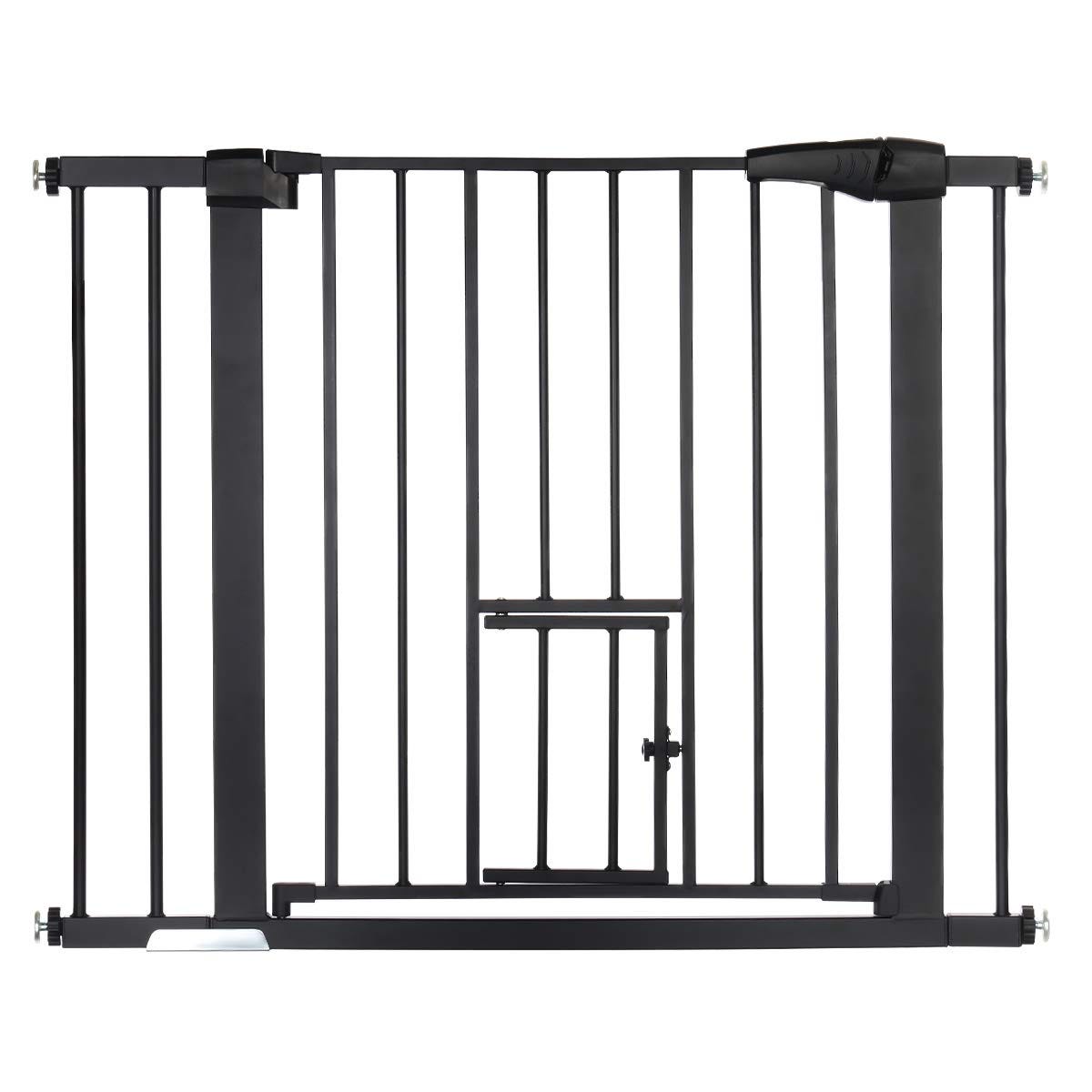 Luvore Cancelletto di Sicurezza Retrattile per Bambini, 0-140 cm, Cancelletto di Sicurezza per Cani, Cancello Bambini Adatto per Scale, Corridoi, Interni ed Esterni Grigio Luvore Cancelletto di Sicurezza Retrattile per Bambini, 0-140 cm, Cancelletto di Sicurezza per Cani, Cancello Bambini Adatto per Scale, Corridoi, Interni ed Esterni Grigio