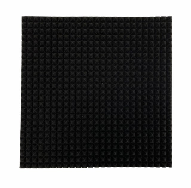 Pannelli piramidali 3 Cm | 50x50x3 Cm - Non ignifughi fonoassorbenti insonorizzanti parete studio registrazione alta densità