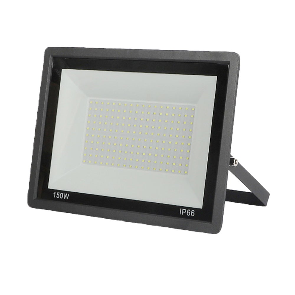 Reflektor LED 180-265V 150W, Ultra cienki, wodoodporny IP66, do ogrodu, na podwórko, na ulicę, 6500K (białe światło)