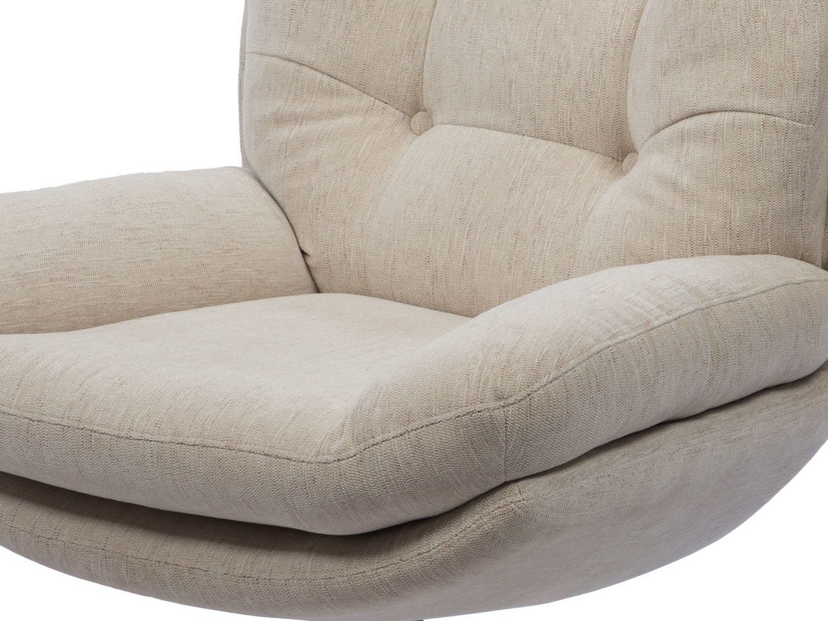 Fauteuil pivotant Magnum Beige - Amadeus - 3
