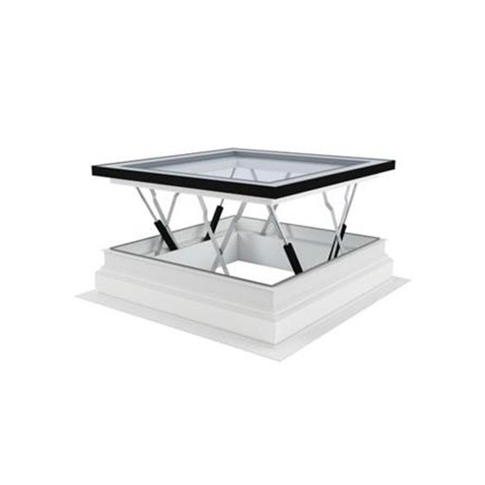 Exutoire de fumée électrique pour toits plats - DSF DU6 - 105x105 cm ...