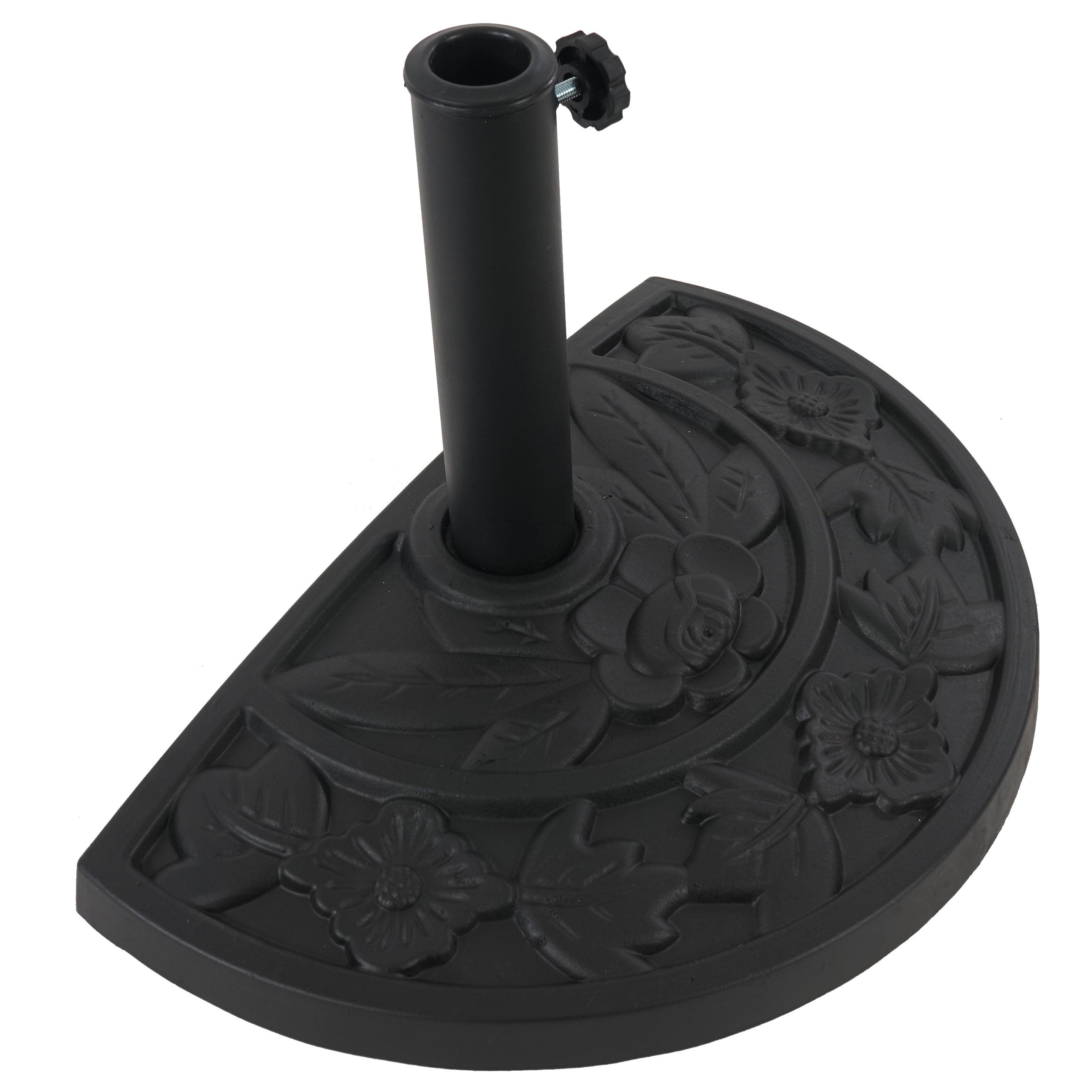 Support De Parasol Pour Balcon Ou Balustrade - En Métal, Réglable, Sans Perçage, Diamètre Mât Jusqu'à 4 Cm - 6