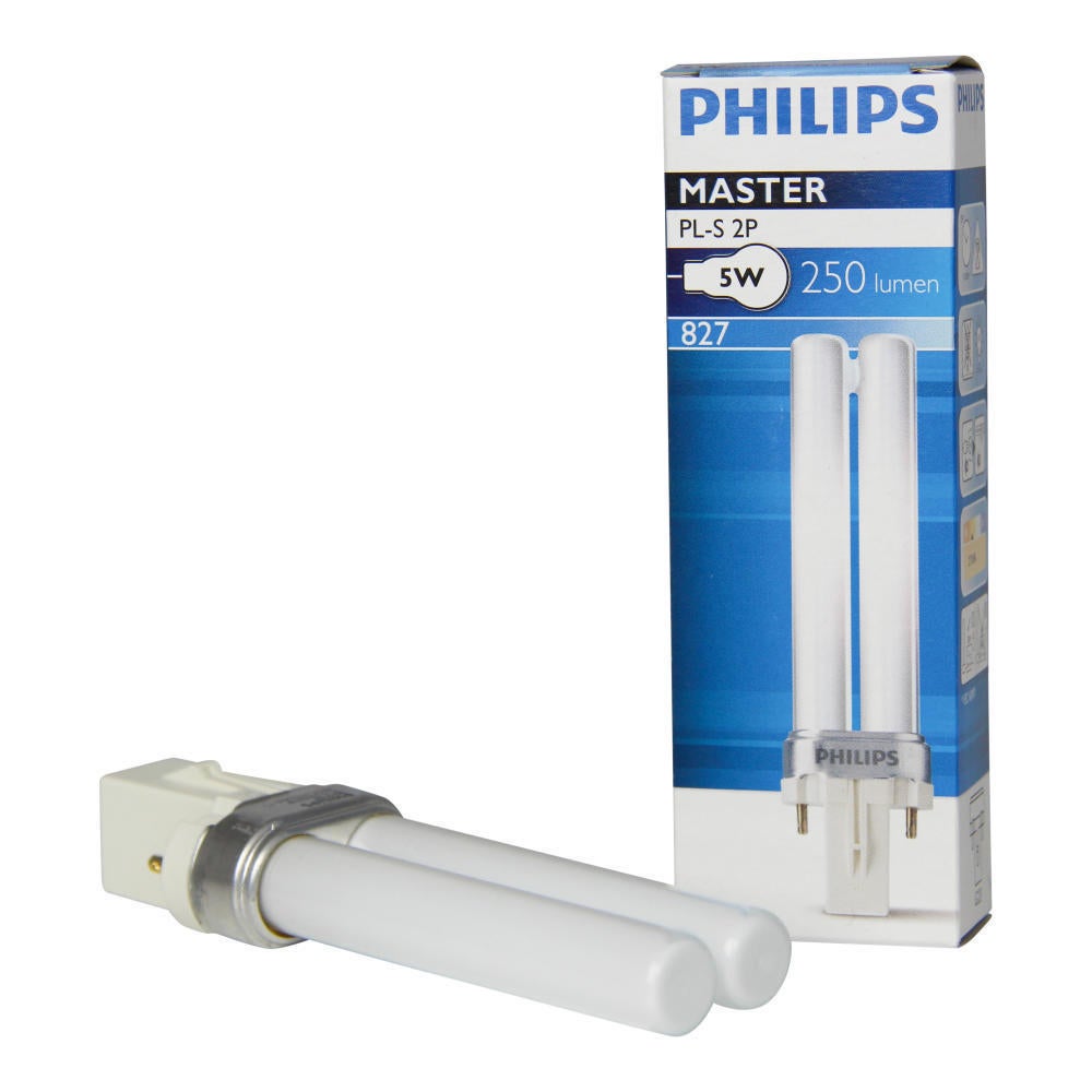 Ampoule Fluocompacte Philips MASTER PL-S 11W - Éclairage Économe Et Durable Pour Décoration Et Espaces Professionnels