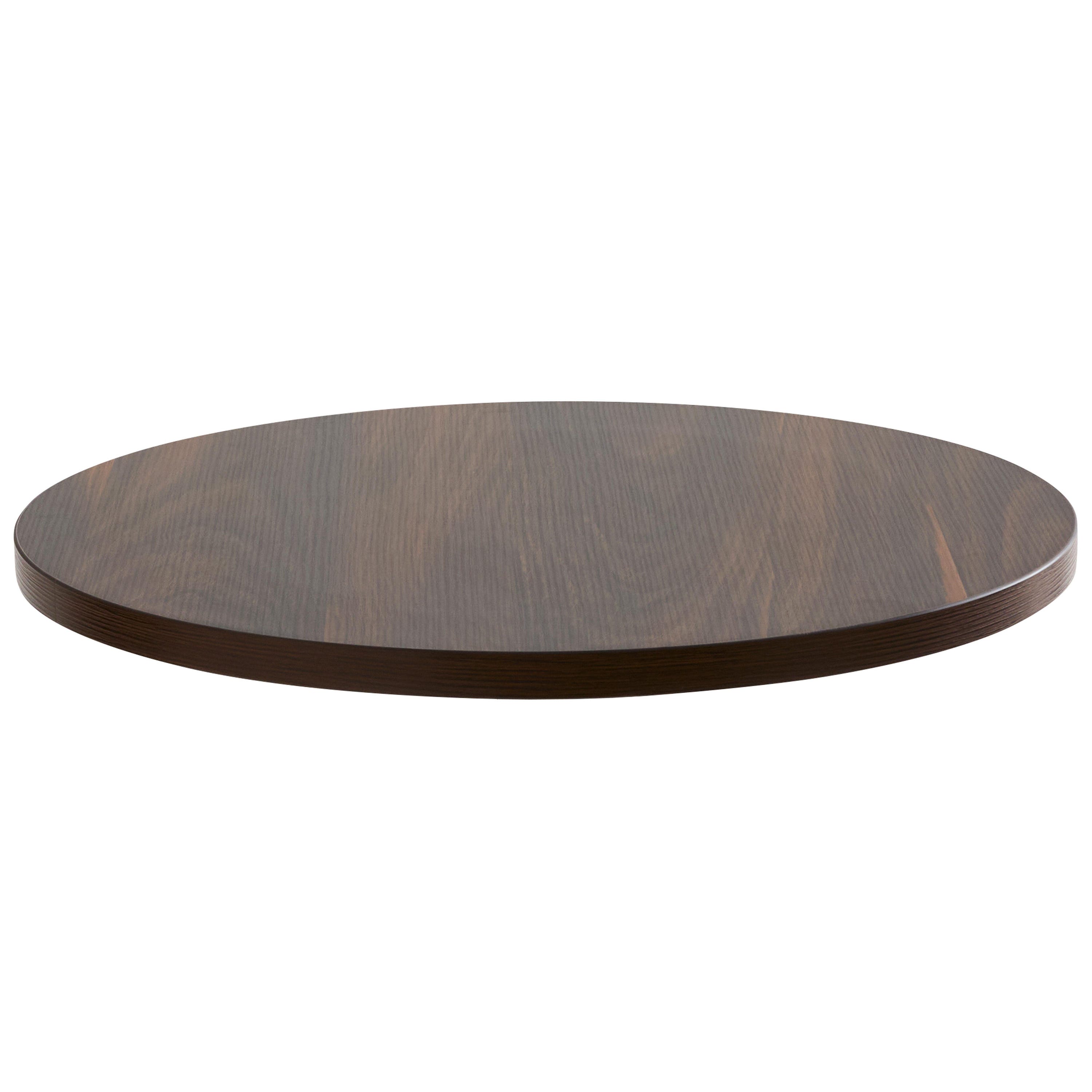 Plateau De Table Rond Pliable 4 Parties - Diamètre 160 Cm - Bois Massif - Rallonge Temporaire Pour Salon, Terrasse, Banquet