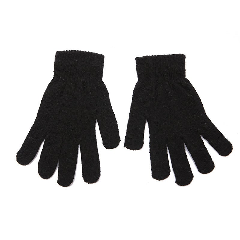 Gants magiques en gaze de coton chauds respirants confortables élastiques pour protection des travailleurs noir livraison directe - 5