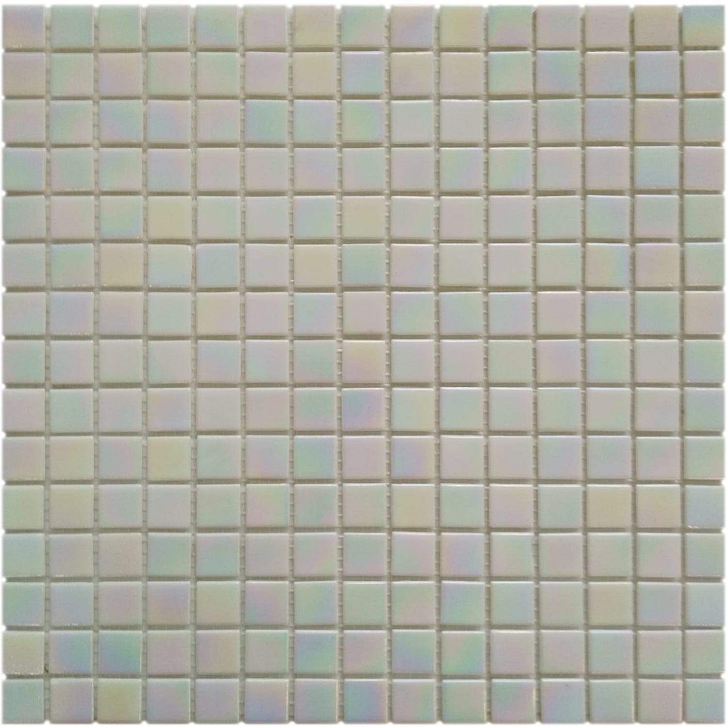 Mosaico De Cristal Azul Turquesa Para Piscinas - 20x20 Mm - 0.1 M² Por Lámina | Resistente A Heladas Y Agua