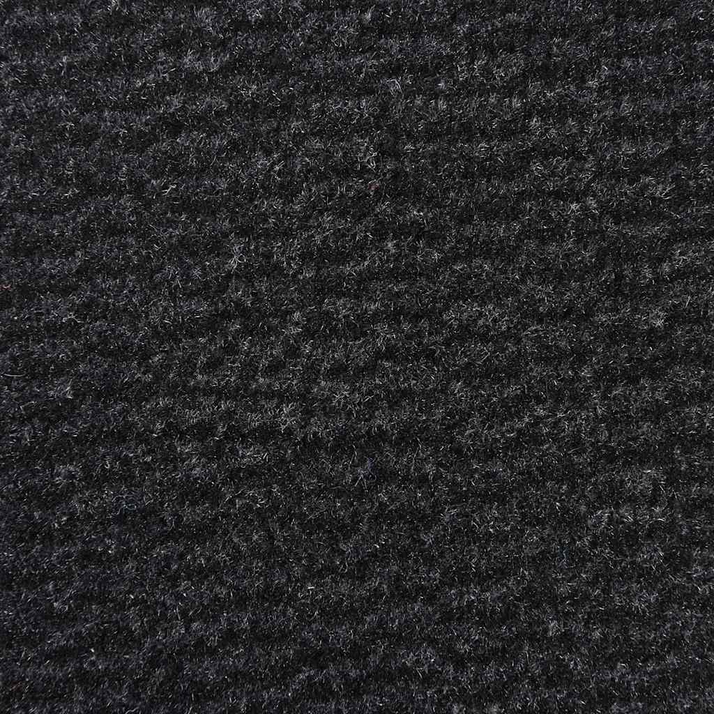 Paillasson noir 60x90 cm vidaXL - 6