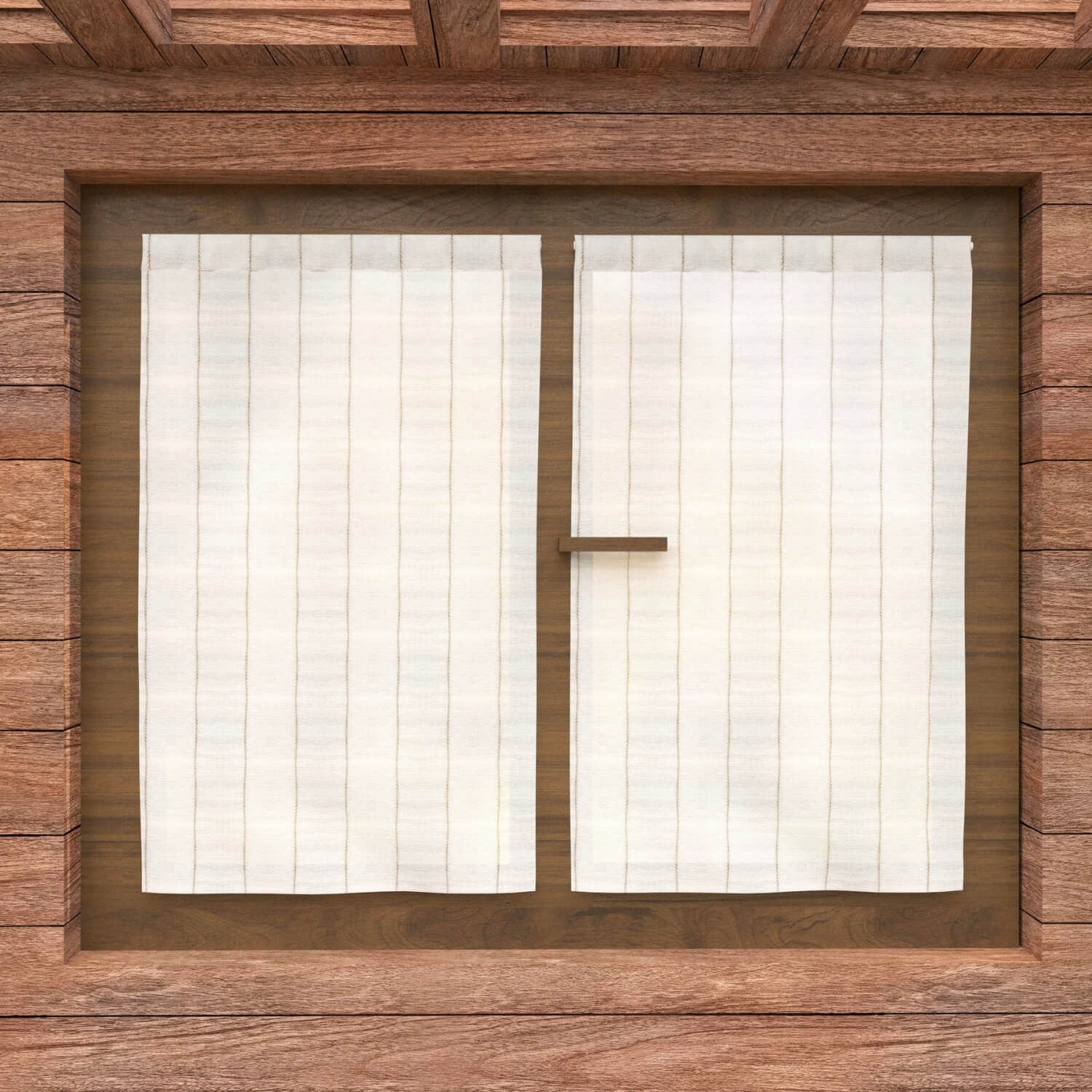 Paire de brise bise 60x90 cm CALI, par Soleil d'Ocre | Leroy Merlin