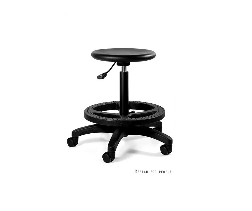 Taboret ERIZO czarny