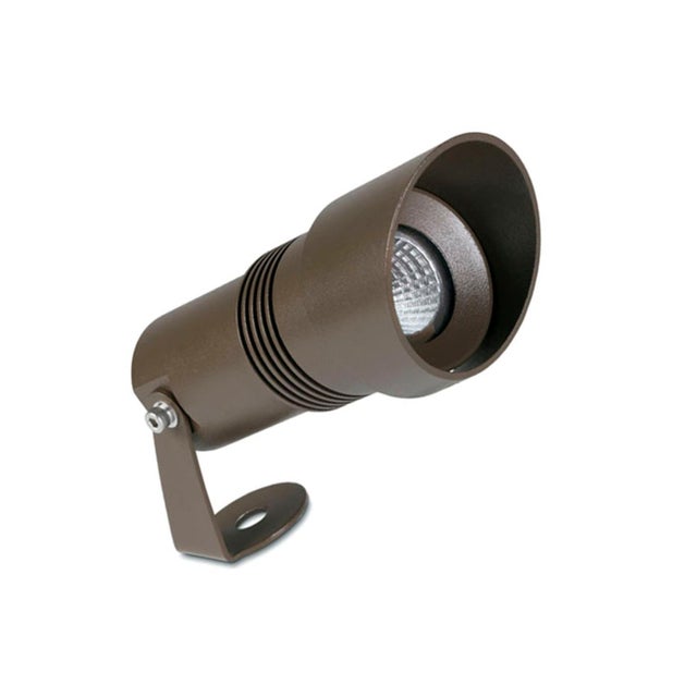 Foco Proyector LED 3W COB Marrón IP65 LEDS-C4 05-9881-J6-CL, 3000K Blanco Cálido, Aluminio,Cristal, IP65, 396lm Aluminium,Verre